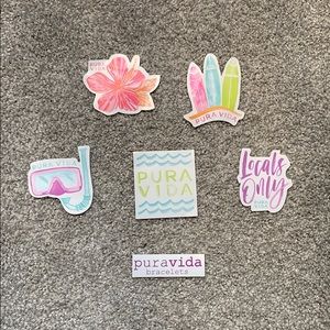 Pura Vida Stickers